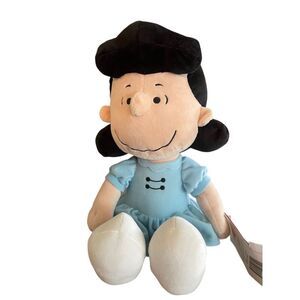 Kohls Cares Blue Polyester Fiber Peanuts Lucy Plush Stuffed Doll